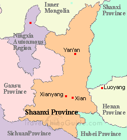 The position of XI'AN